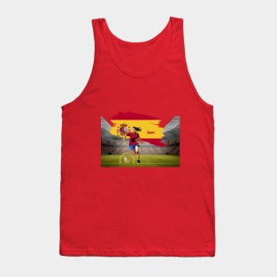 Spain Football Shirt, Unisex T-Shirt, Women’s World Cup, soccer t-shirts, football t-shirts, women’s football, Spanish national football Tank Top